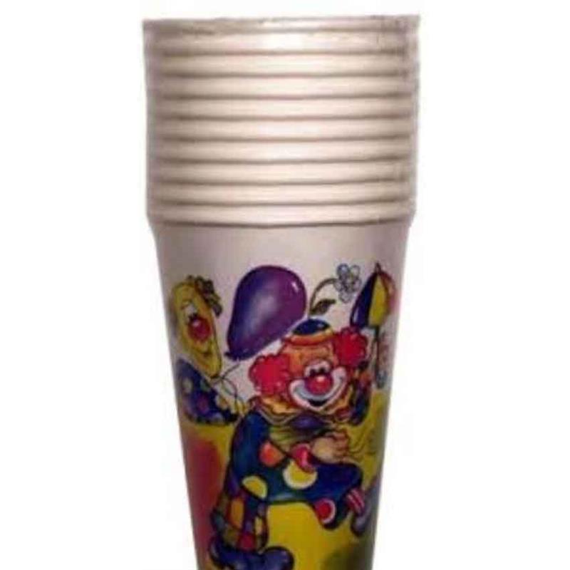 Pappbecher Clown