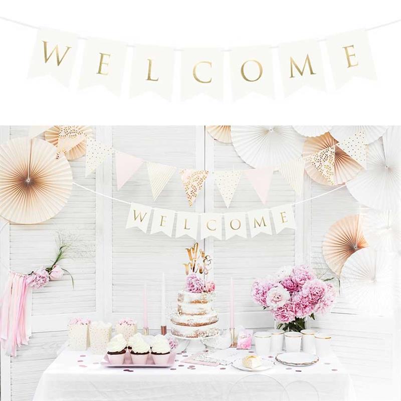 Schriftzug Banner zum Hängen Hochzeit Mr und Mrs rose-gold metallic Deko Wedding