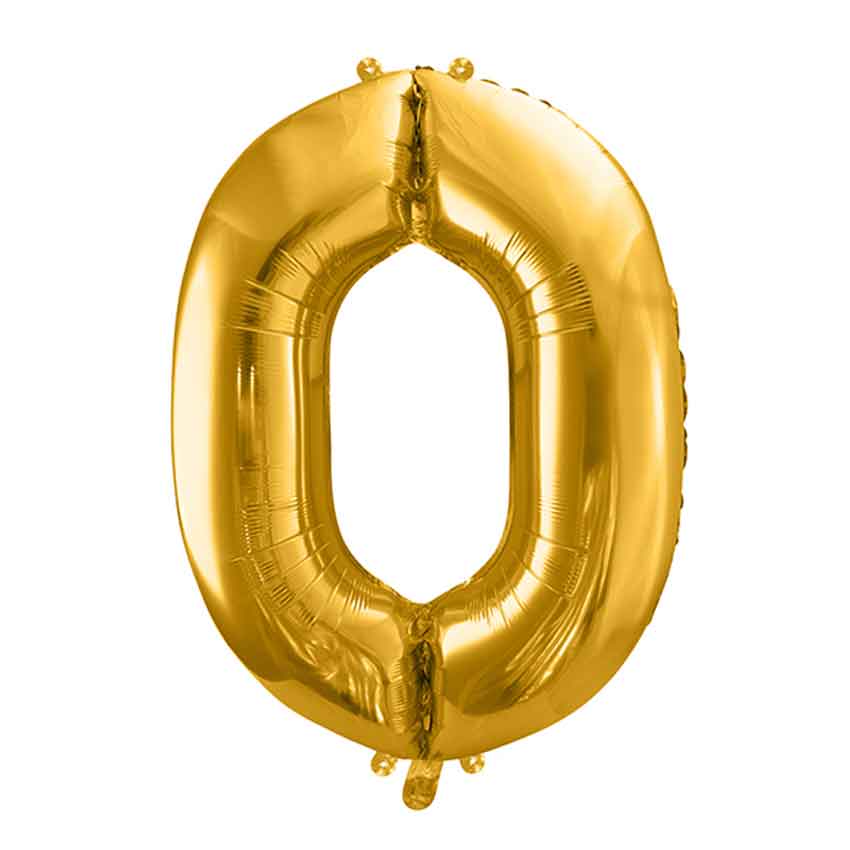 Helium Folienballon Zahl 8 Geburtstag Geschenk Gold Hochzeit XL Zahlen Jubiläum 