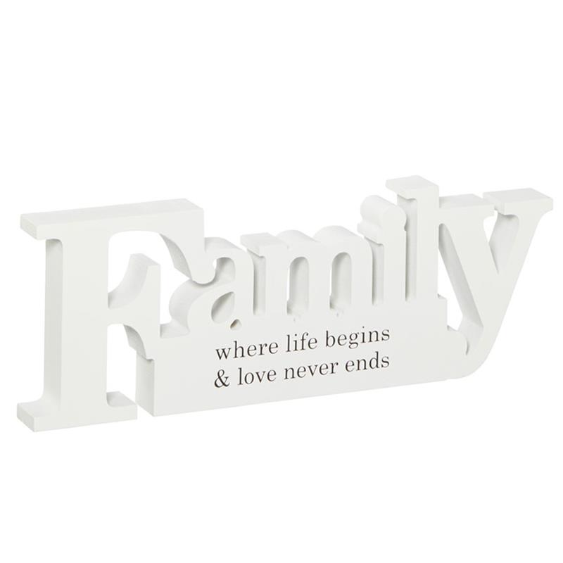Holz Buchstaben Family