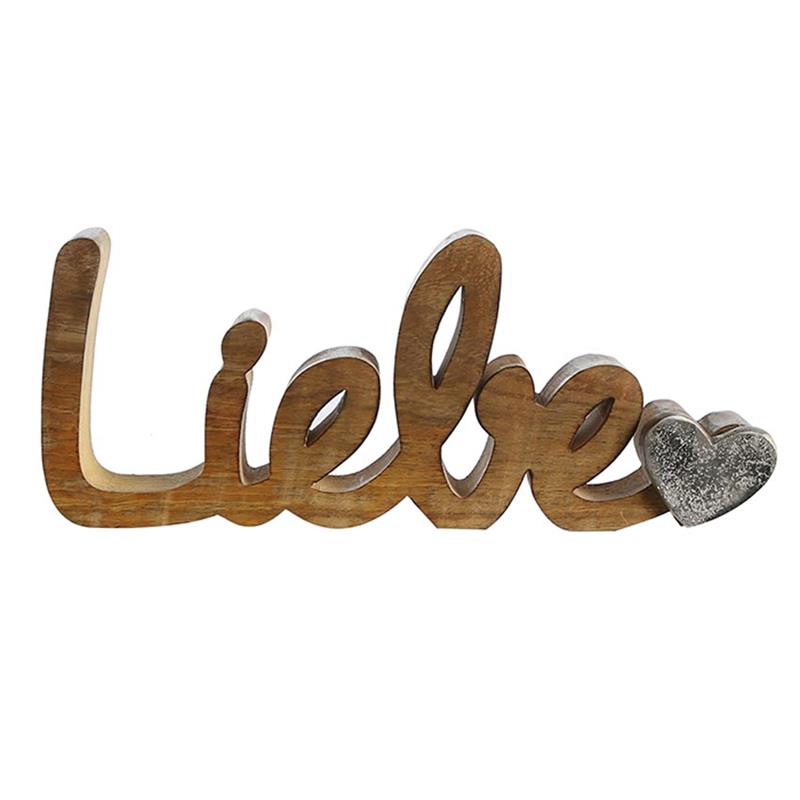 LOVE Deko Schriftzug Buchstaben Liebe Valentinstag Freundschaft Möbeldeko 