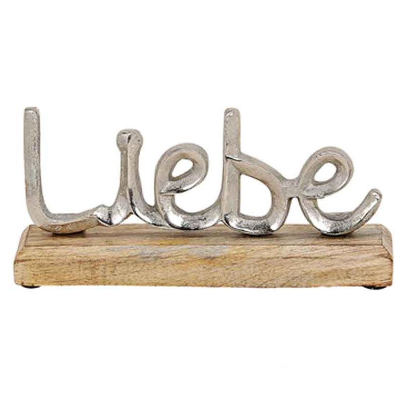 Schriftzug Liebe zum Hinstellen