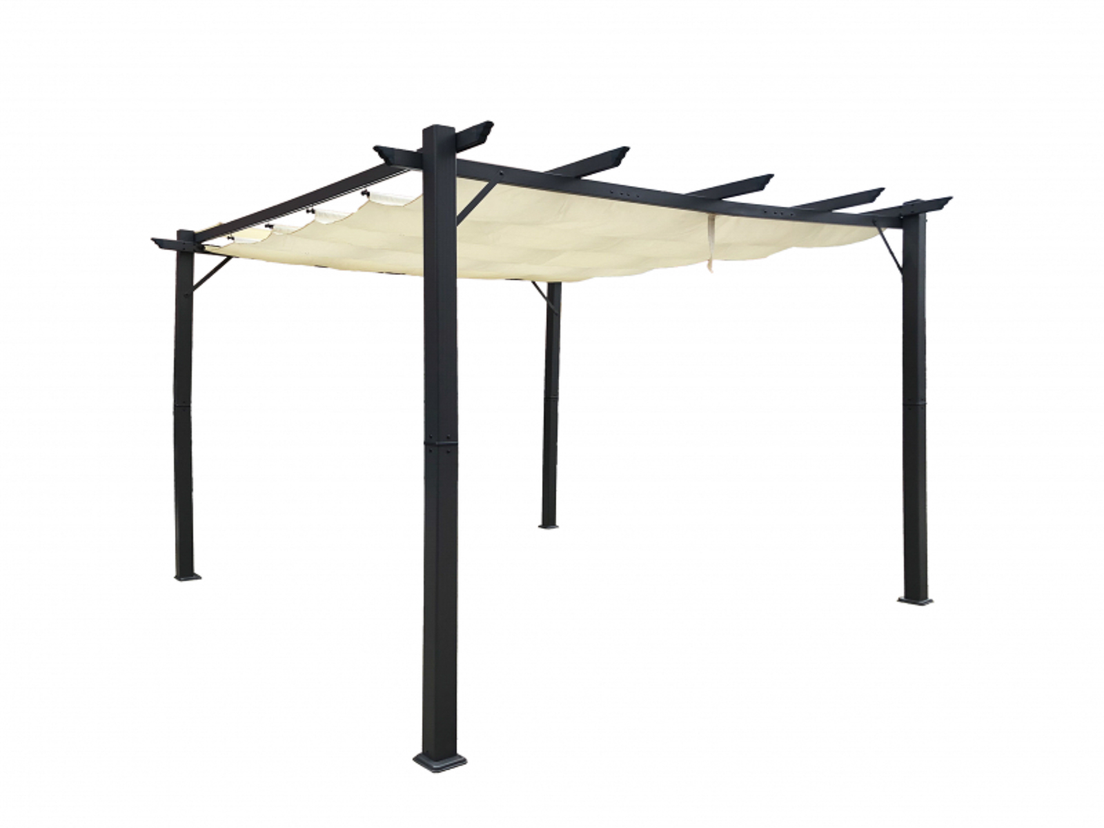 Pavillon Kairo V 3 x 3 beige KD 1B  2. Wahl