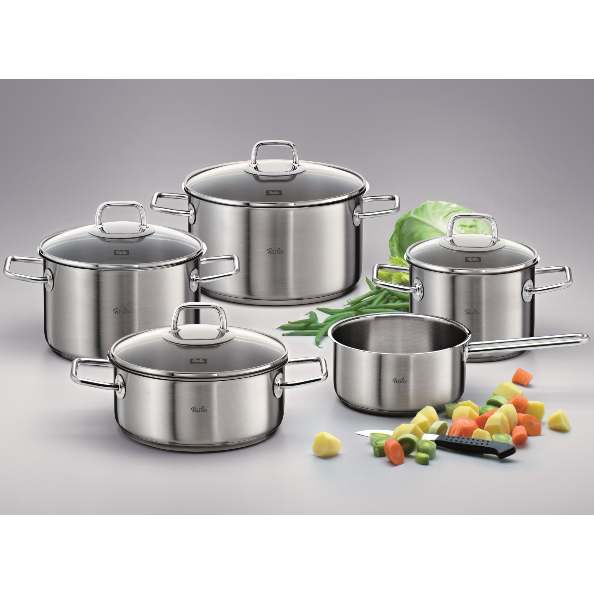 Fissler Topf Set. fissler topfset original profi