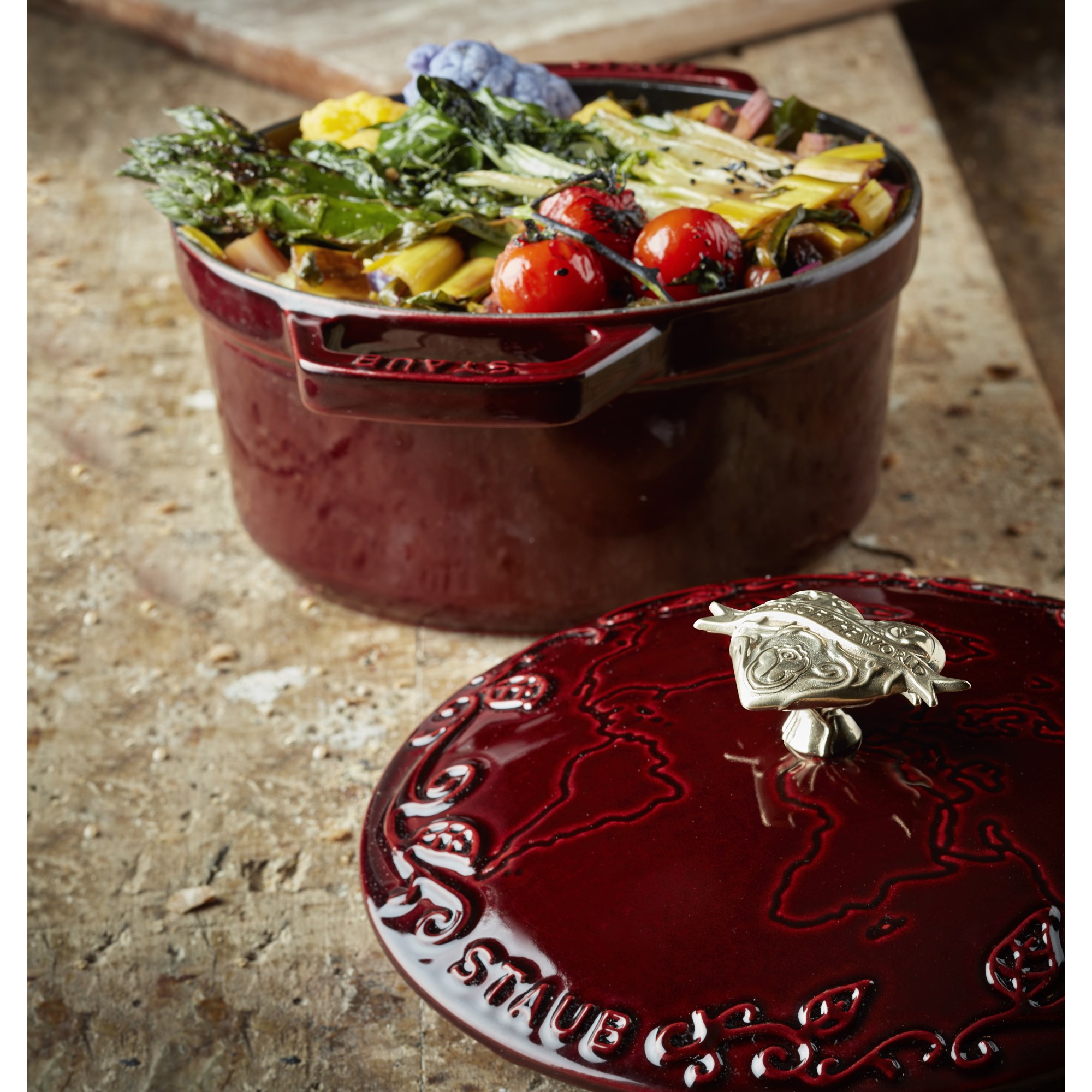 STAUB France Tomorrowland Cocotte 20 cm aus Gusseisen eBay