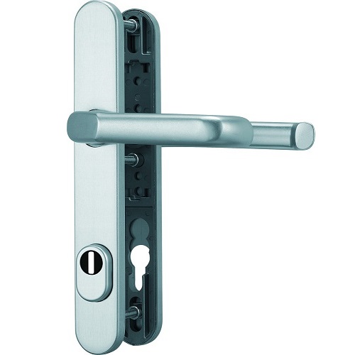 Abus 92er Schmalrahmengarnitur mit Zylinderschutz SRG92 ZS F1 b.Dr. EK