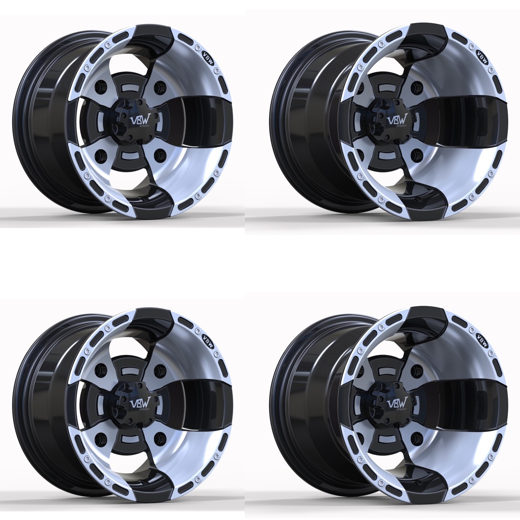 VBW Sport Alufelgen (B/S) 10x6 & 10x8 für Kymco KXR MXU Maxxer 250 300