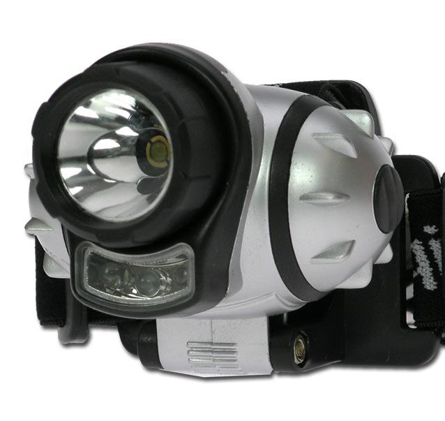 3Watt LED Stirnlampe Kopflampe SOS+ES-MODE Taschenlampe 1133