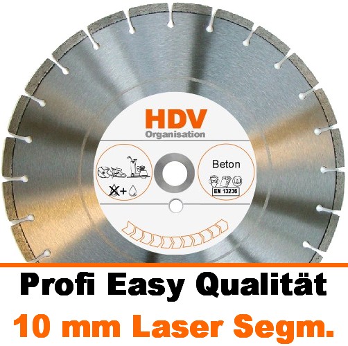 10 mm 600 x 25,4 mm Asphalt Diamanttrennscheibe Laser 