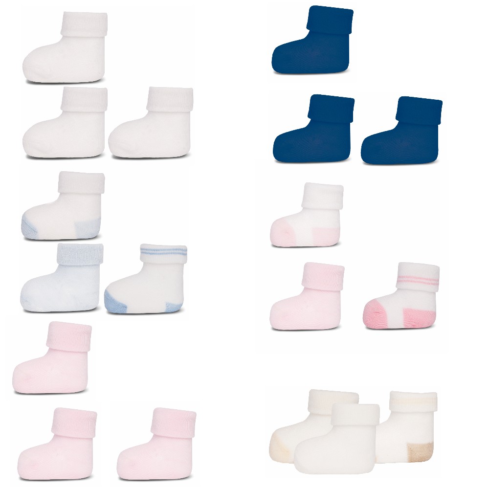 ewers 3er Set Baby-Socken Erstlingssöckchen Graziela Bauernhof