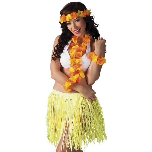 Widmann Hawaii Rock – Rosa, 75 Cm Lang, Bast-Design Für Beach-Party, Karneval & Mottoparty