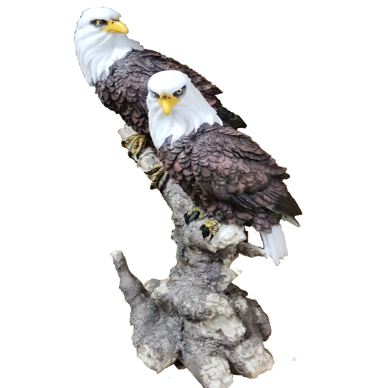 Gartenfigur Adler Greifvogel 5692 Weißkopf Seeadler 32cm Deko Figur