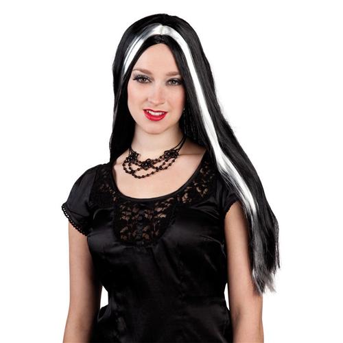 HEXE LANGHAAR PERÜCKE Hexen Damen Perrücke Vamp Halloween AUSWAHL - Bild 3 von 9