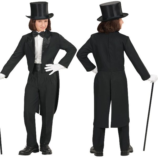 FRACK schwarz Partner Kostüm Damen Herren Kinder - Show Hochzeit Karneval JGA - Bild 4 von 13