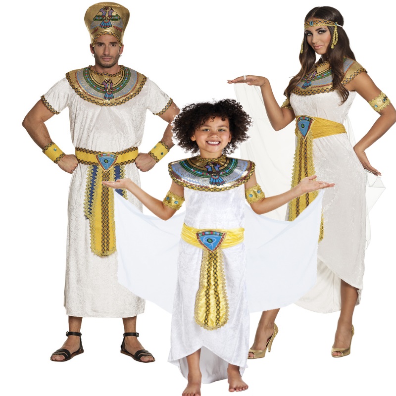 Pharaonin Pharao Cleopatra Agypter Kostum Fur Damen Herren Kinder Auswahl Ebay