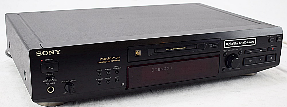 Sony Minidisc-Recorder MDS-JE520, 200736