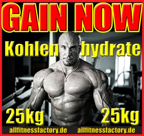 GAINER 25kg Kohlenhydrate Maltodextrin Muskelaufbau WOW