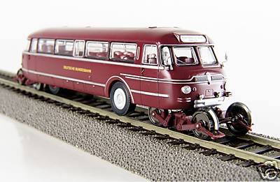 BREKINA H0 Schiene-Strasse-Bus DB NWF300 (Neu (gemäss Beschreibung)) in
