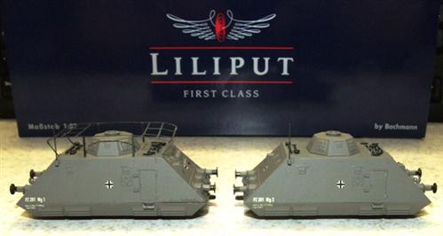 Liliput L 136505 Panzerspähzug 1 mit Antrieb EP II digital für 3 Leiter