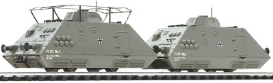 Liliput L 136507 Panzerspähzug Set 3 DR Wehrmacht digital für 3 Leiter