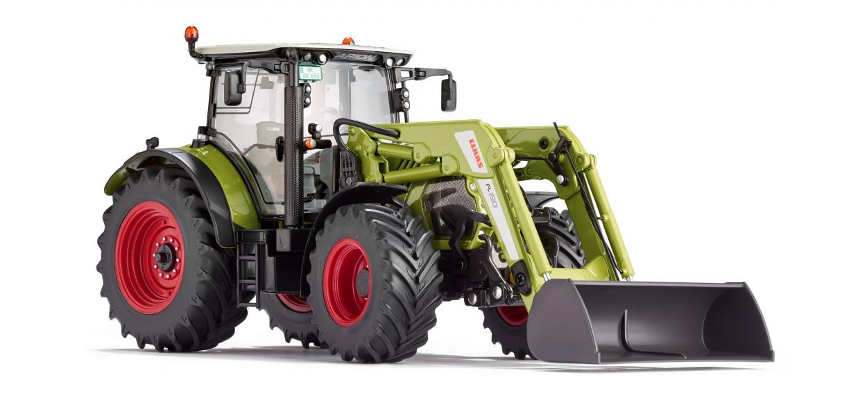 Wiking 77325 Claas Arion 650 mit Frontlader 1:32