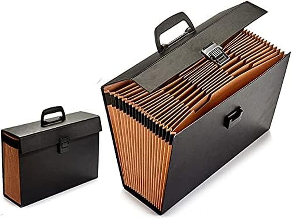 Aktenordner Aktentasche Ablagefächer Dokumentenmappe A4 Fächerrmappe Mappen Pi19 - Bild 6 von 7