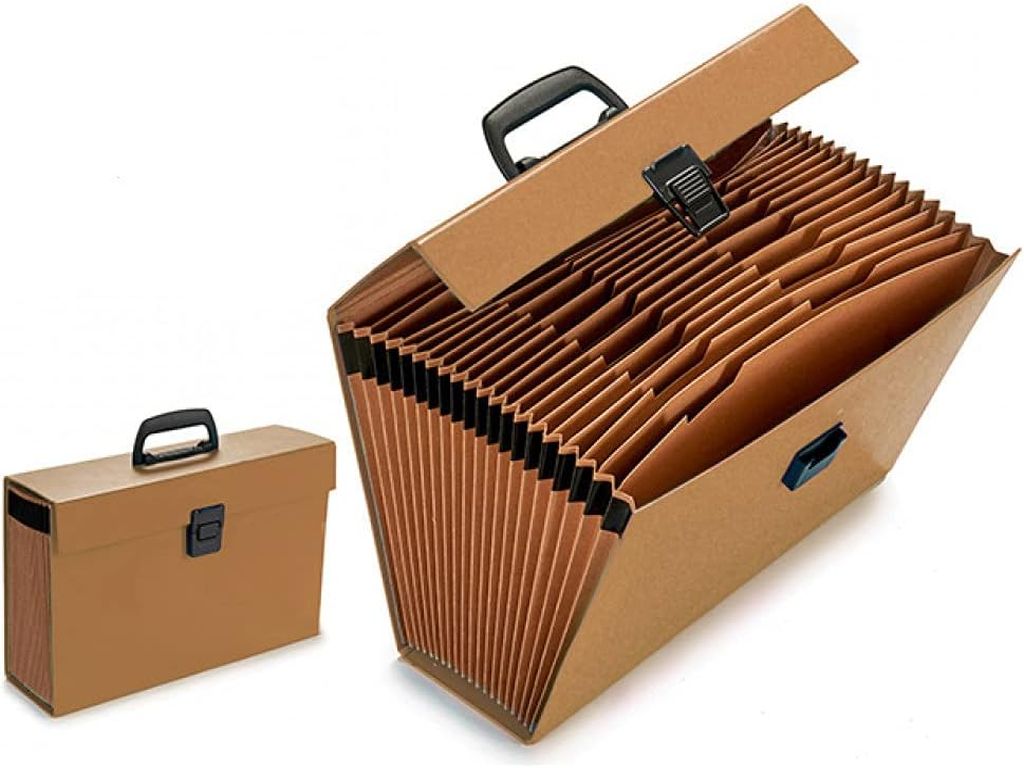 Aktenordner Aktentasche Ablagefächer Dokumentenmappe A4 Fächerrmappe Mappen Pi19 - Bild 7 von 7