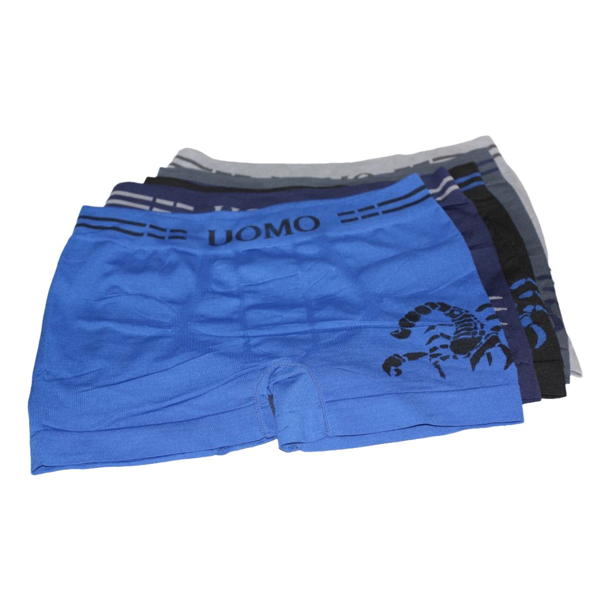 6 boxer shorts microfiber men's underpants underwear seamless - Picture 7 of 10