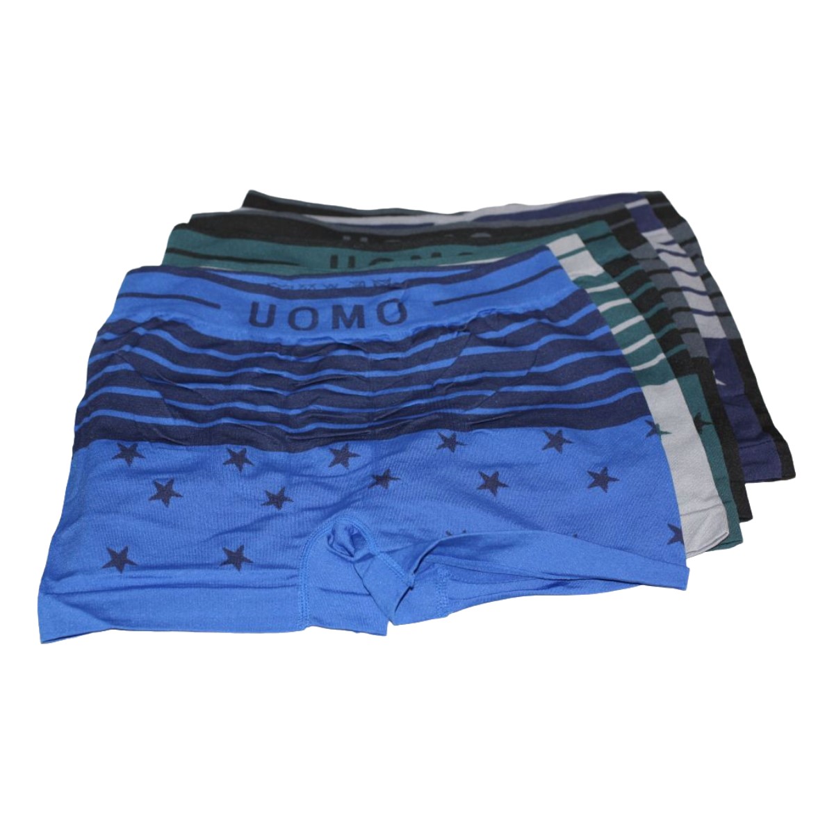 6 boxer shorts microfiber men's underpants underwear seamless - Picture 6 of 10