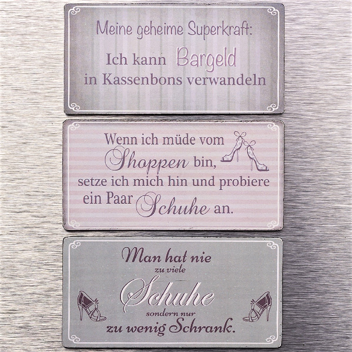 100 Stück lustige Sprüche Englisch Deutsch verschiedene Motive