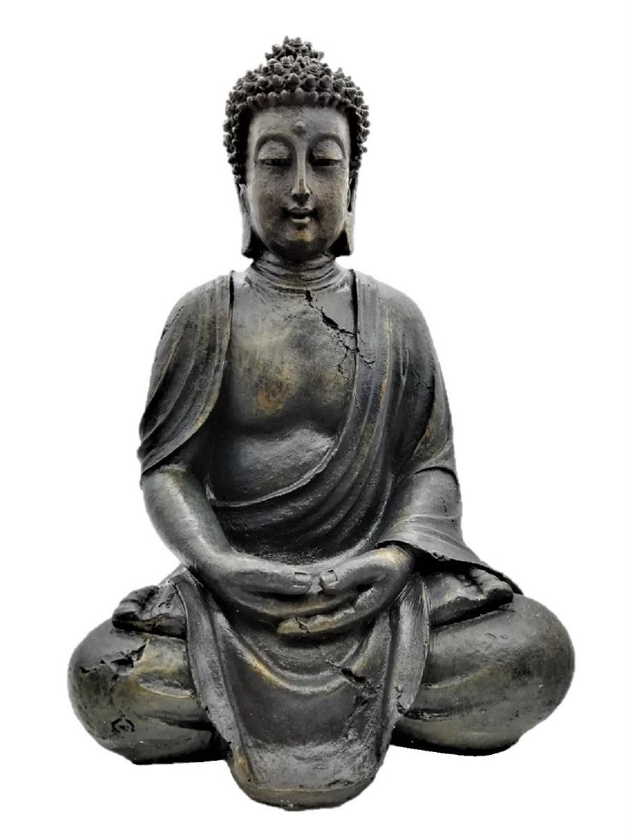 Buddha Figur im Lotussitz