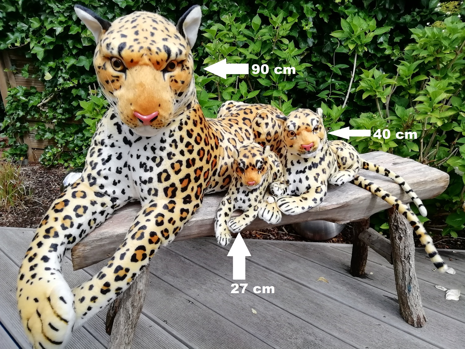 Kuscheltier Leoparden Familie