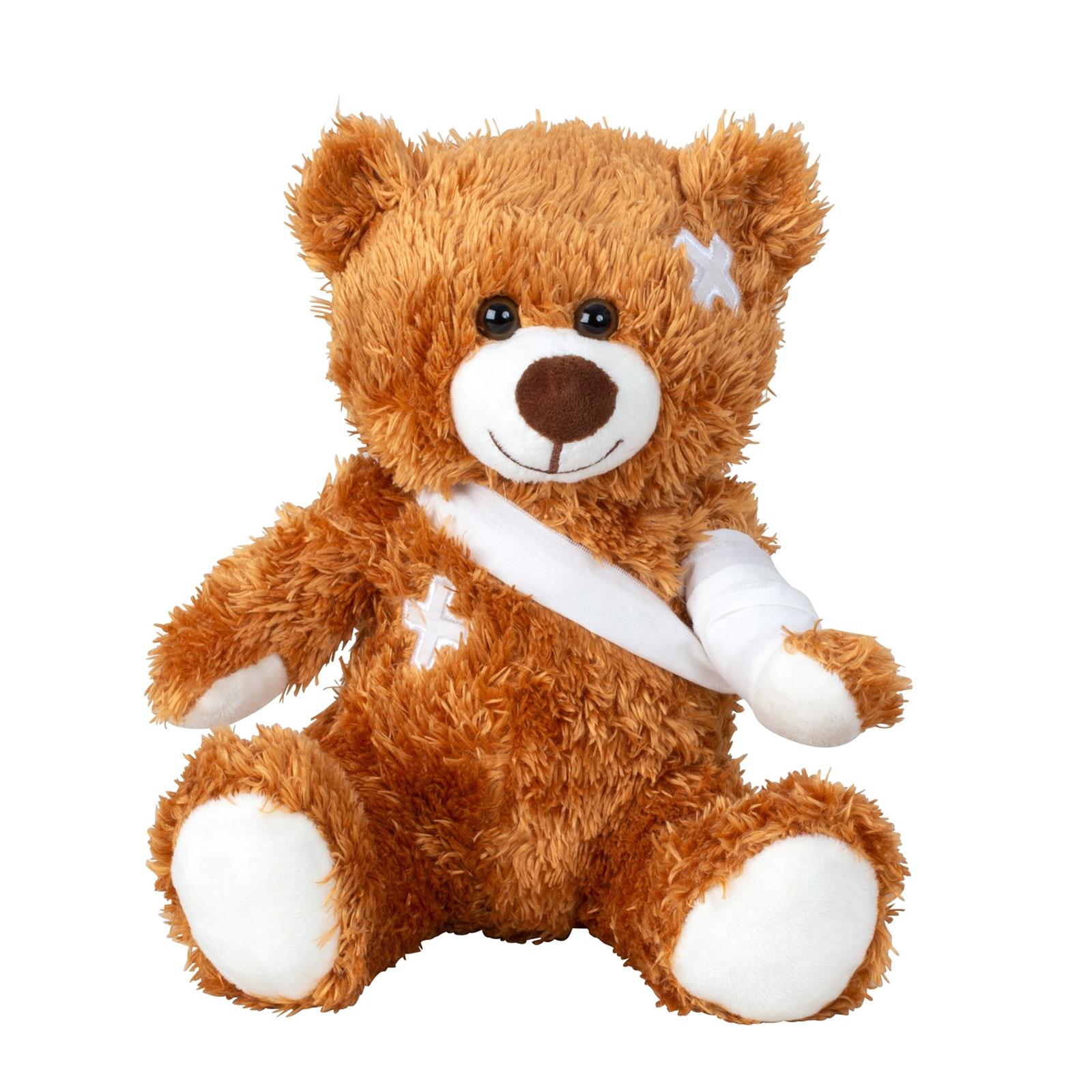 Teddybär verletzt
