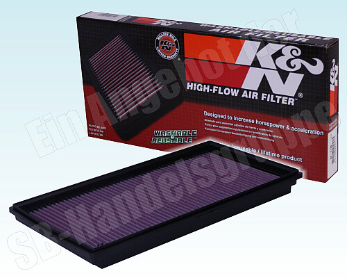 K&N 33-2128 Sportluftfilter Luftfilter air filter für Audi Seat Skoda Vw