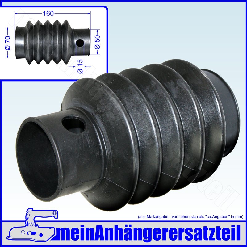 Faltenbalg Manschette BPW 60/70mm / Anhänger Ersatzteile Versand