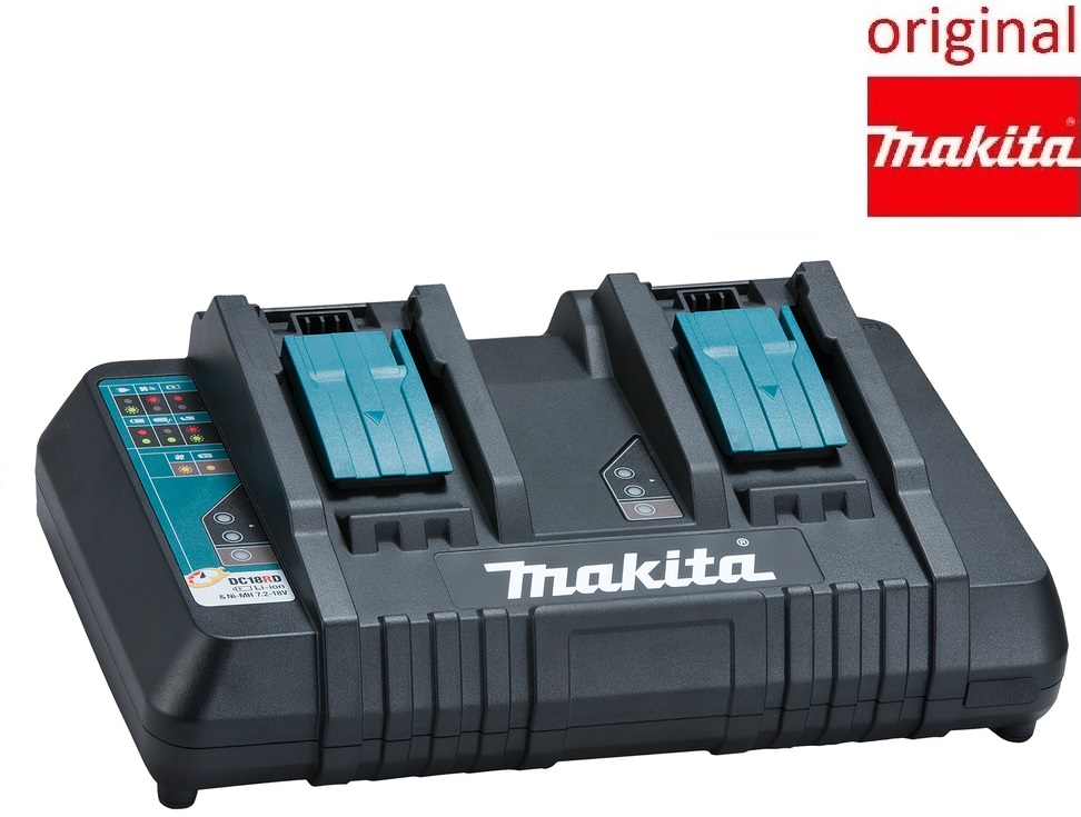 Pour Makita 18V 5.0Ah BL1850B Batterie BL1860B 197570-9 LXT Li-ion Chargeur  DC18