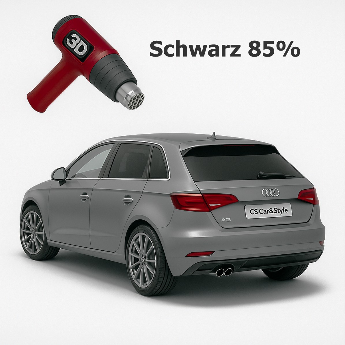 Tönungsfolie Beispiel