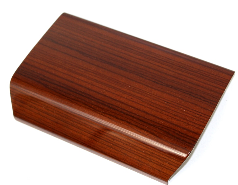 ASCHENBECHER BLENDE FÜR MERCEDES W140 HINTEN ZEBRANO HOLZ