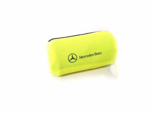 original Mercedes-Benz Warnweste, kompakt, ECE, gelb, mit Stofftasche