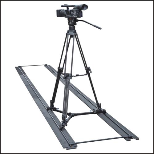 E-Image ED330 Travel Kameradolly Tripod Slider Dolly mit 5m Schienen B ...