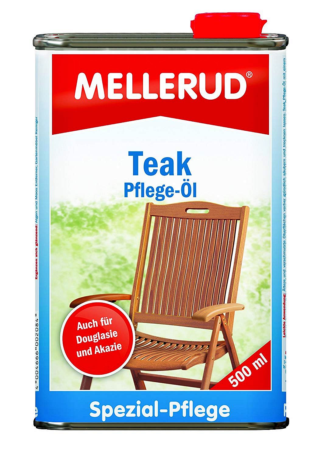 MELLERUD 1L Teak Öl Pflege Oel Hartholz Bangkirai Robinie