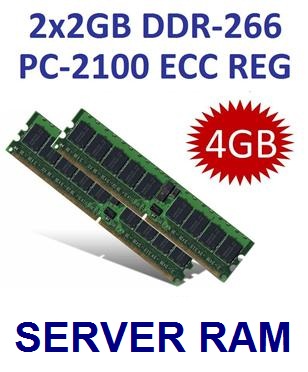 2x 2GB = 4GB RAM Speicher IBM e Server xSeries 225 235