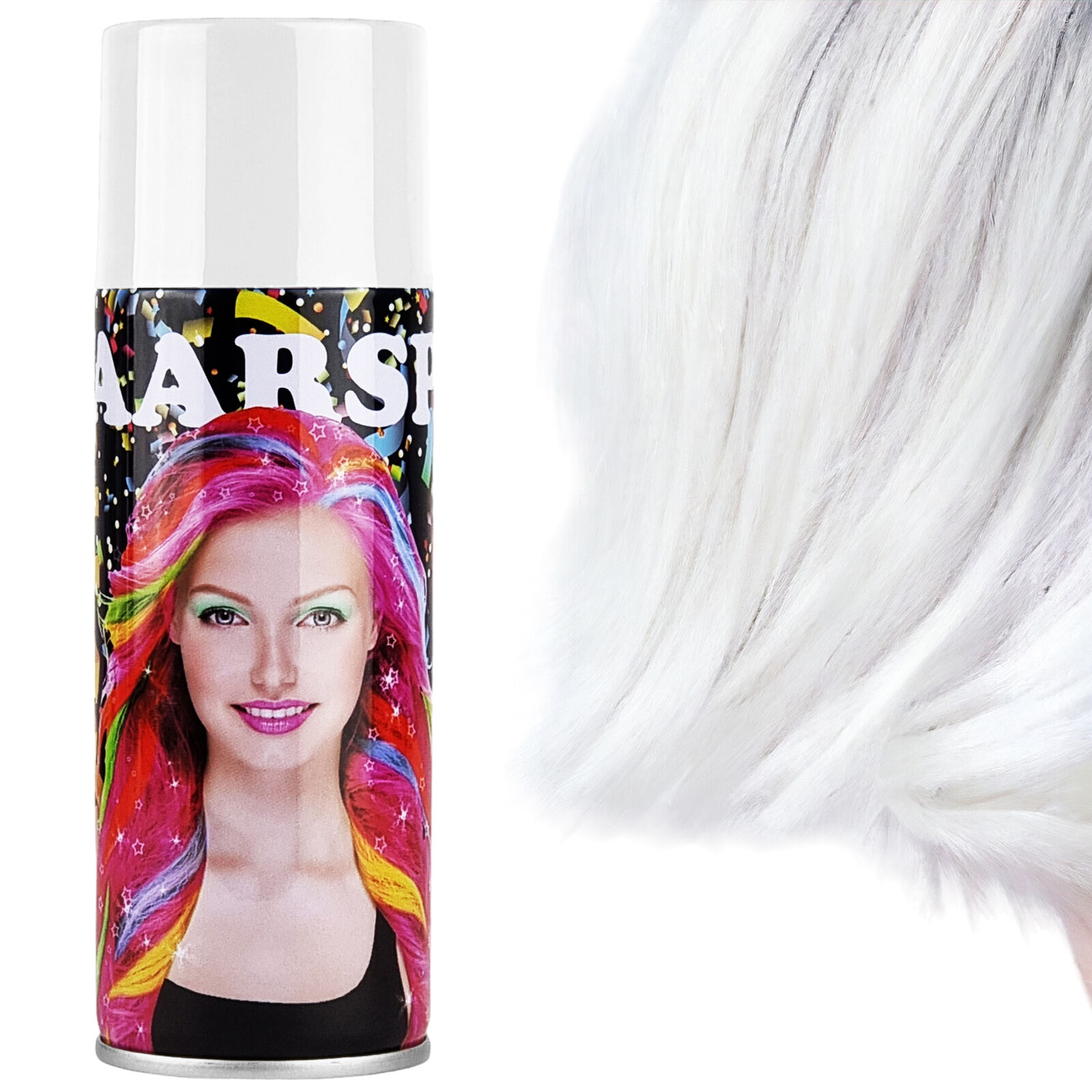 Color Haarspray Hair-Spray Fasching Karneval Halloween Haarfarben 7 Farben 250ml - Bild 11 von 16