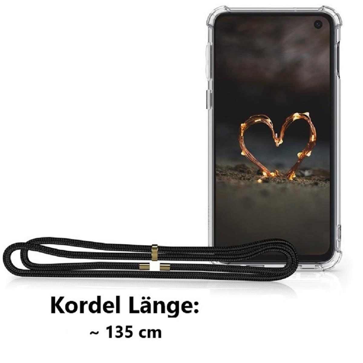 Samsung Galaxy 1 Handy Hulle Band Handykette Kordel Case Bumper Klar