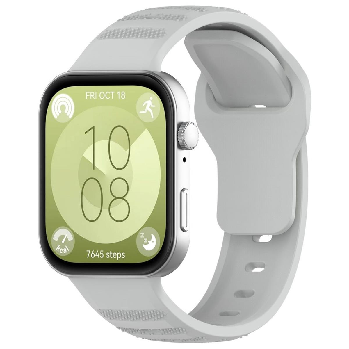 Armband für Huawei Watch Fit 3 Silikon Ersatzarmband Strap Uhrenarmband Bracelet - Afbeelding 9 van 13