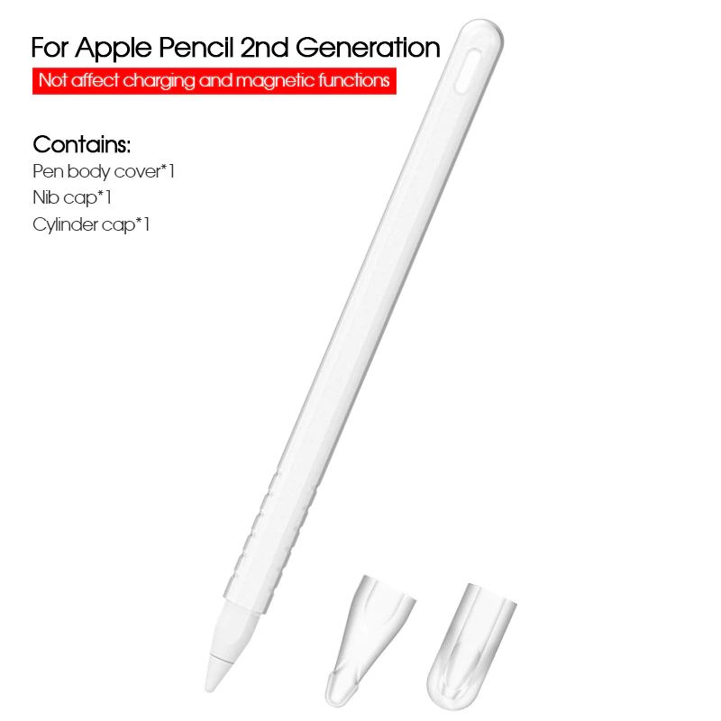 Silicone Hülle Pencil Protective Sleeve Für Apple Pencil 1&2 Generation iPad