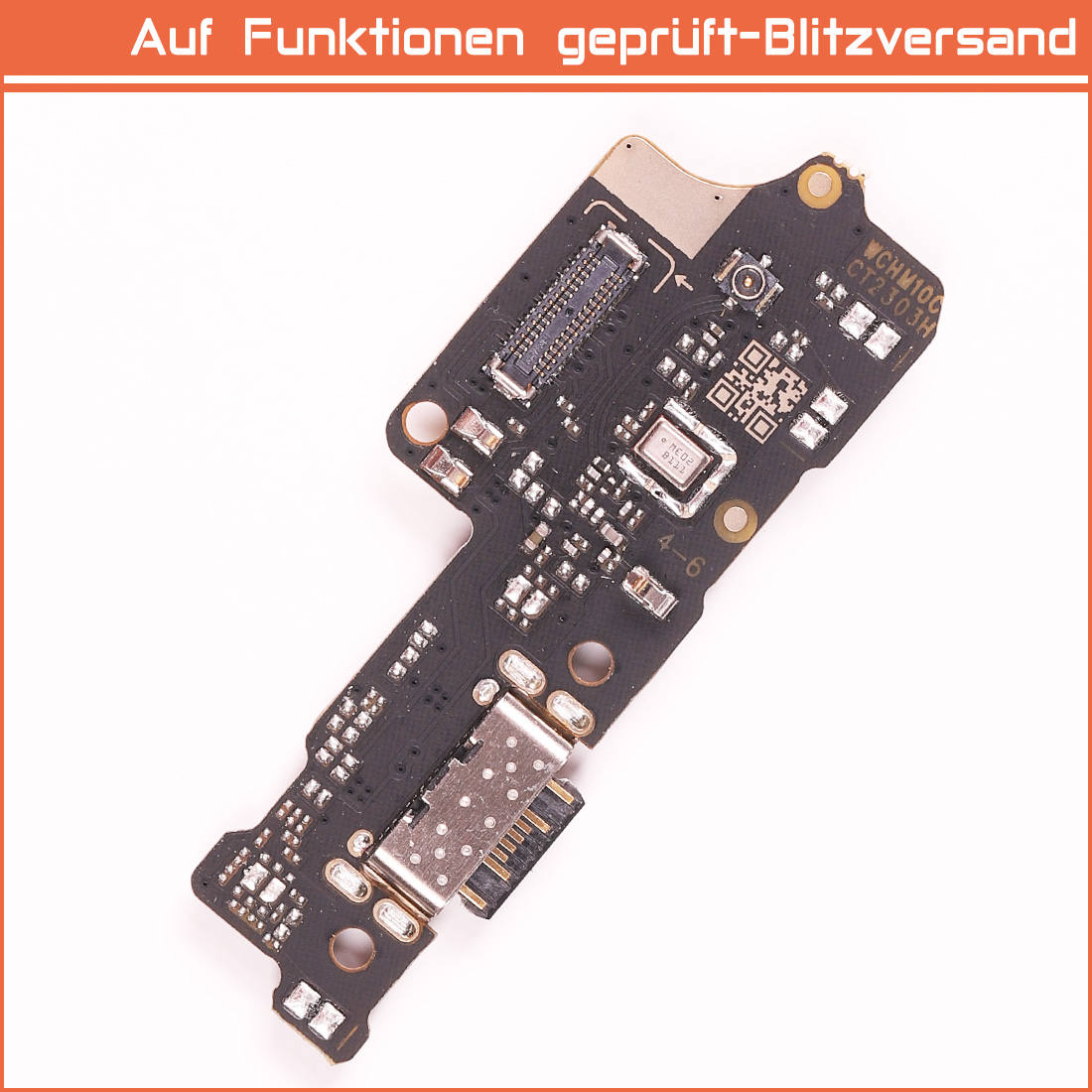 Für Xiaomi Redmi 10C Dock Connector Flex