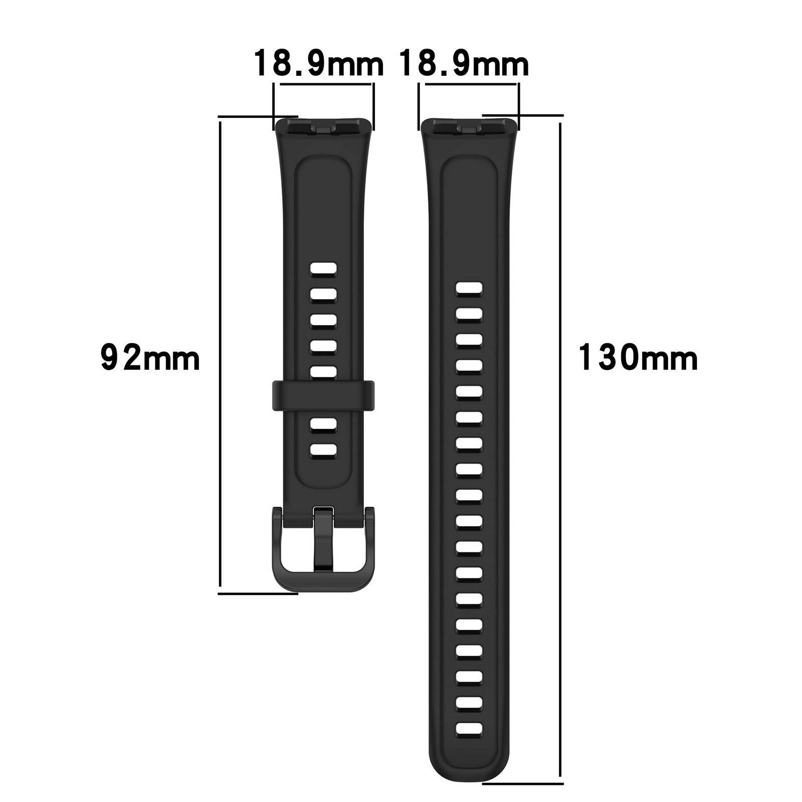 Silikon Armband Für Huawei Band 8 Ersatz Strap Sport Tracker Uhrenarmband