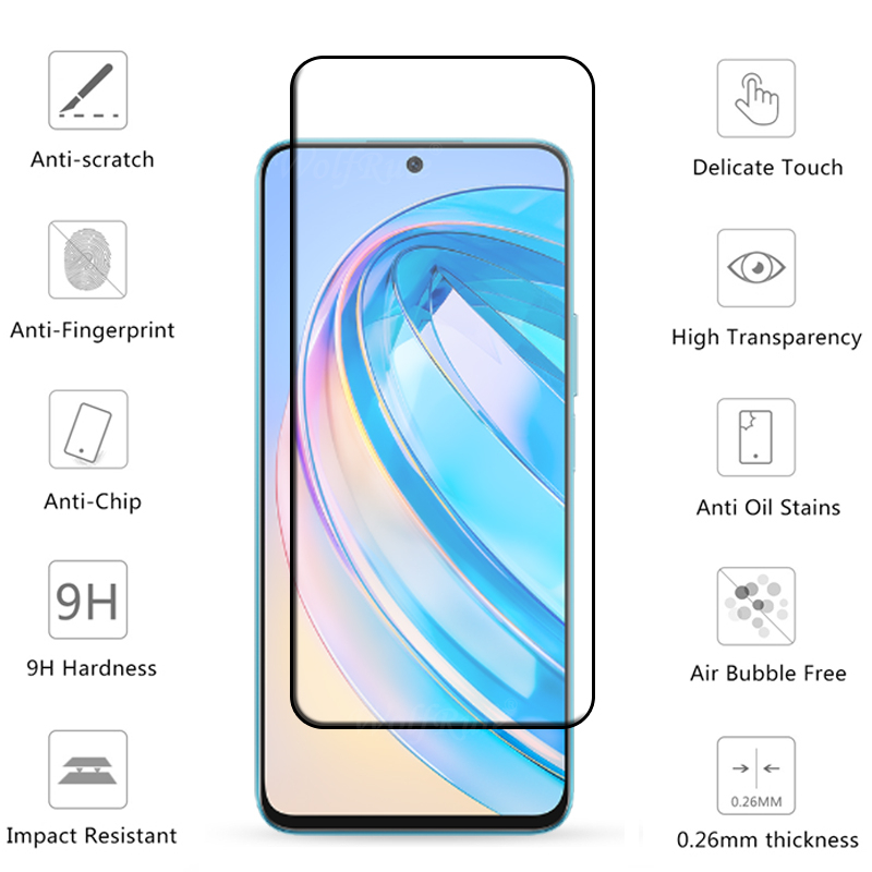 2er-Pack Schutzglas Display Screen Panzerfolie Für Honor X8a (6.75'') 9H Glas
