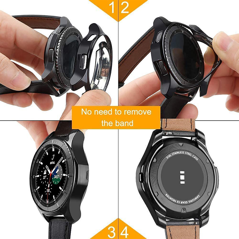Schutzhülle Für Samsung Galaxy Watch 4 Classic Cover Case Schutzhülle 42 / 46 mm